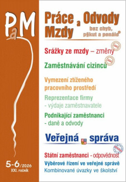 PaM 5-6/2026 Změny srážek ze mzdy - Ladislav Jouza