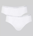 Pánské slipy Basic Midi 2P - WHITE - bíle 0003 - SLOGGI WHITE 6