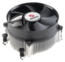 Akasa AK-CC1113BP01 / Chladič CPU / pro AMD AM4/AM5 / 95 mm / 110 W TDP / SFF (AK-CC1113BP01)