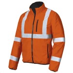 ISSA - Industrial Starter Bunda BLUNDER 04714 reflexní se středním polstrováním oboustranná oranžová