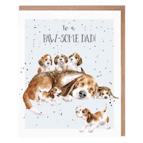 Přání pro tatínka Wrendale Designs Feeling Dog-Eared - Pejsci