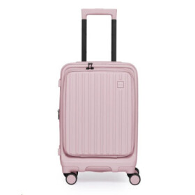 ACER Barcelona Luggage 20", světle růžový , pevný cestovní kufr, materiál: 100% recyklovaný PET, TSA kombinační zámek, p
