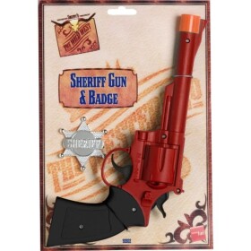 Smiffys.com Pistole + hvězda šerifská