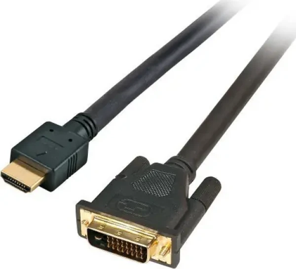 EFB HDMI(A)-DVI-D černá / Kabel / High Speed / s Ethernetem / Full HD / 2 m (K5432SW.2)