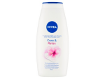 Nivea Care & Relax Pečující sprchový gel a pěna do koupele 2 v 1 750ml