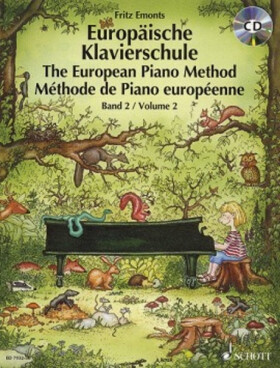 Evropská klavírní škola II. / Europäische Klavierschule II. (německy) - Fritz Emonts