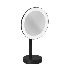 KLUDI - Vela R Kosmetické zrcátko s LED osvětlením, matná černá 5899539F