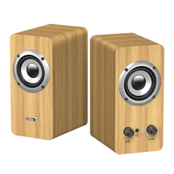 Genius SP-HF400 světlé dřevo / Repro 2.0 / 10W / 3,5mm jack (31730058401)
