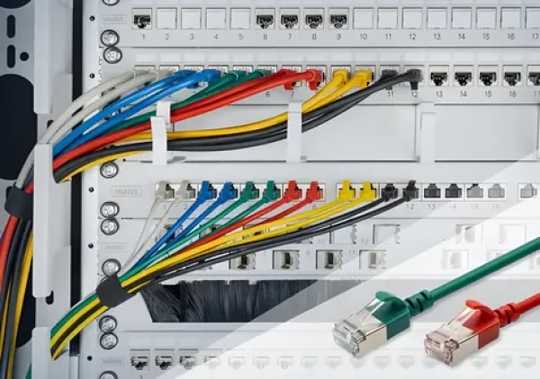Digitus Slim zelená / Patch kabel / Cat6a F/FTP / 3 m / PoE+ / LSZH (DK-1632-A-030S-G)
