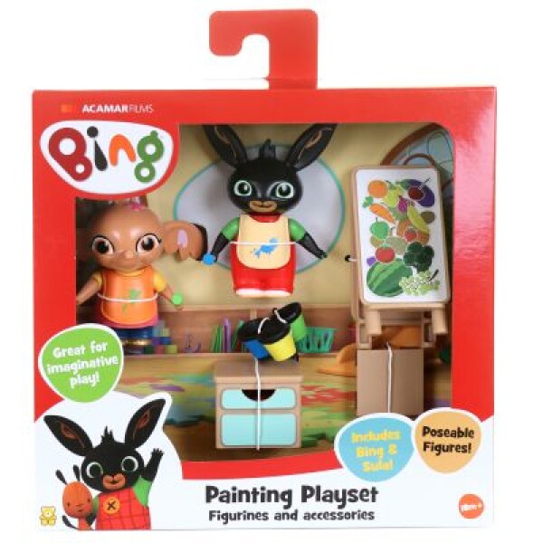 MALUJ S BINGEM - PLAYSET S FIGURKAMI