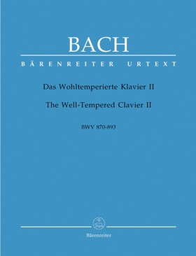 KN Dobře temperovaný klavír II BWV 870-893