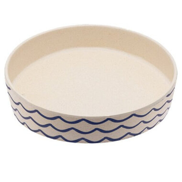 BeCoThings BecoBowl - Bambusová - ocean waves / Miska pro kočku (BG-755936)