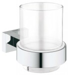 GROHE - Essentials Cube Sklenička s držákem, chrom 40755001