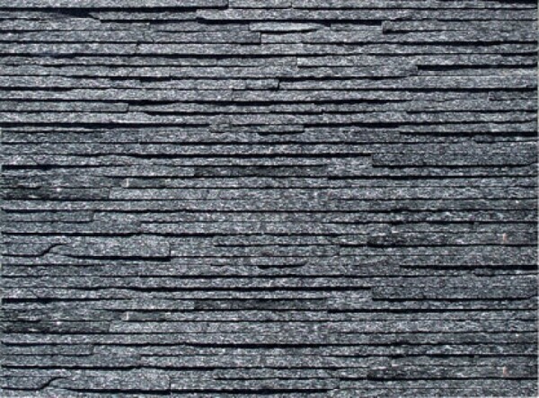 Kamenný obklad za kamna 60x15cm štípaný křemenec šedý CKOK615GL