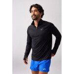 Pánská běžecká mikina Dash 1/4 Zip 3.0 černá Pánská běžecká mikina Dash 1/4 Zip 3.0 černá L