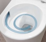 HANSGROHE - EluPura S Závěsné WC, AquaHelix Flush, Rimless, EcoSmart, bílá 60343450