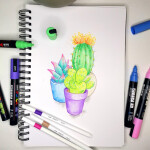 Posca popisovač černá (24)