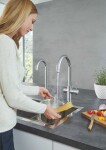 GROHE - Blue Home Dřezový ventil Mono Connected, s chladícím zařízením a filtrací, chrom 31498001