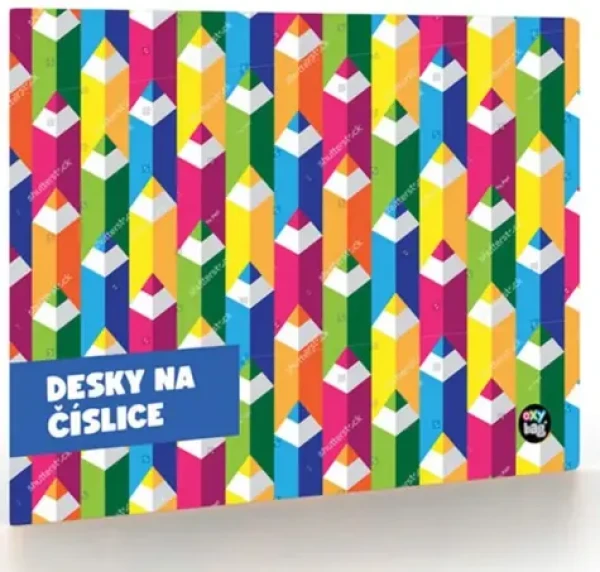 OXYBAG Desky na číslice Pastelky (4-02223)