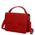 Minimalistická dámská crossbody kabelka Assa, červená