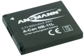 Ansmann A-Can NB-11L / Náhradní baterie / Li-Ion / 3.7V / 600 mAh / pro Canon (1400-0028)