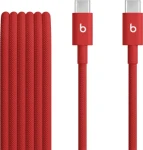 Beats kabel USB-C (M) - USB-C (M) 1.5 m červená / opletený / 60W (MDGF4EE/A)