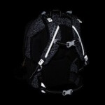 Bagmaster PORTO 25 A školní batoh – černo-bílý