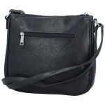 Trendy dámská koženková crossbody kabelka Samira, tmavě modrá