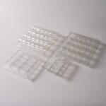 Cake star Transparentní box na makronky 23 x 25cm na 24ks