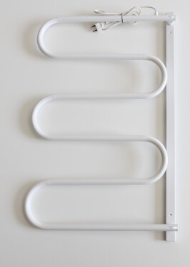 HOPA - Elektrický sušák otočný - Barva - Bílá, Materiál - Komaxit, Rozměr radiátoru - ES 3 - 35 x 865 x 580 mm, Výkon - 83 W OLBES3OB