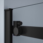 GELCO - DRAGON BLACK obdélníkový sprchový kout 1100x800 čiré sklo, GD4611B-GD7280B GD4611B-GD7280B