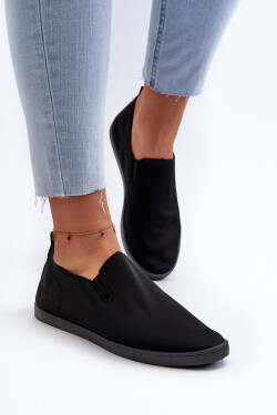 Dámské Slip-On Sneakers Black Lovinia 38