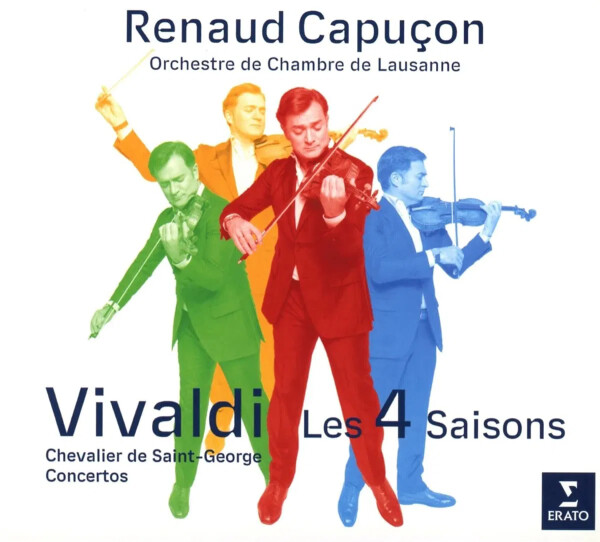 The Four Seasons / Violin Concertos - Renaud Capucon - LP - Antonio Vivaldi