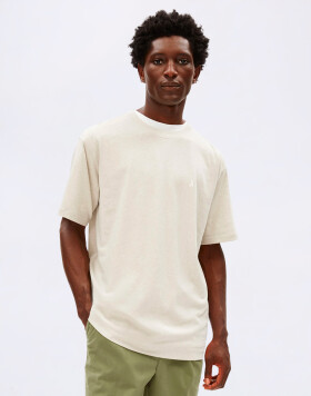 Tričko Armedangels Maarkos Linen Blend 3233 pure