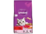 WHISKAS granule s hovězím masem 1.4kg / Granule pro kočky / pro dospělé kočky (5998749129715)