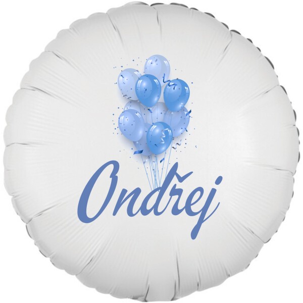 Ondřej - balónek se jménem Balonky.cz Ondřej - balónek se jménem Balonky.cz