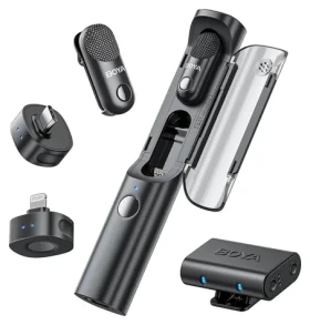 BOYA Magic 02 2TX+3RX / Bezdrátový mikrofonní systém / 2x vysílač / 3x přijímač (BOYA MAGIC 02)