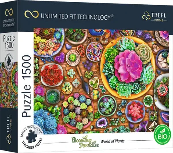 Trefl - Puzzle - UFT Blooming Paradise: svět rostlin