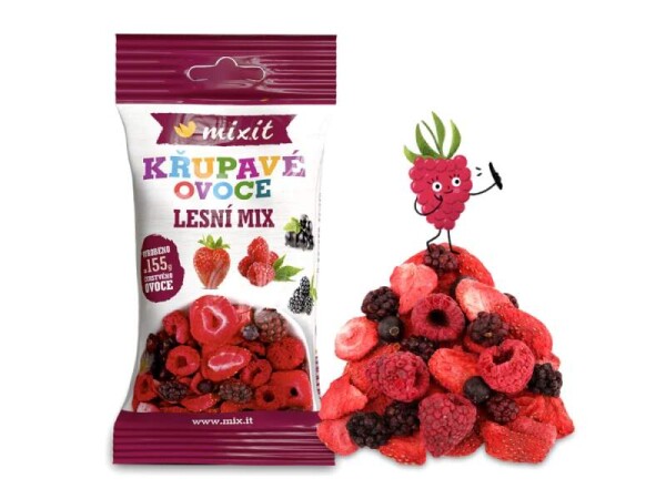 Mixit Mrazem sušené ovoce do kapsy Lesní mix 15g