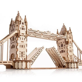3D dřevěná skládačka Tower Bridge