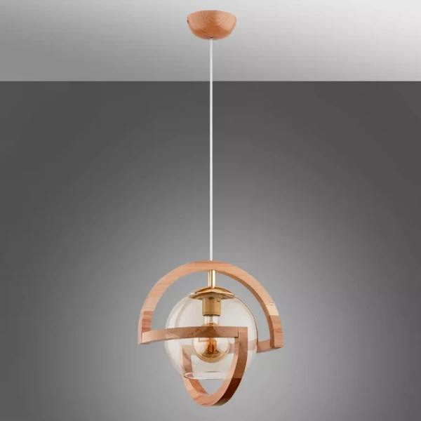Svítidlo Cabrio Wood 1 PŁ 60907 LW1