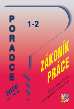 Poradce č. 1-2 / 2026 - Zákoník práce - JUDr. Ladislav Jouza