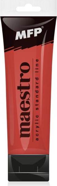 Akrylová barva Maestro 75ml - dark red