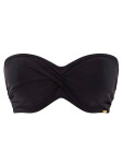 Vrchní díl plavek Swimwear Anya Riva Bandeau Bikini black SW1303 70DD