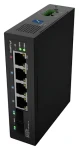 Lanberg ILGE-4P-2S-90 / Switch průmyslový / 4x 1Gb PoE / 2x SFP / DIN / 90 W (ILGE-4P-2S-90)