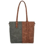 Trendy dámská kabelka na rameno MaxFly Ritta, šedá