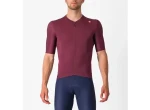 Castelli Espresso pánský dres krátký rukáv Deep Bordeaux/Silver Moon vel. M