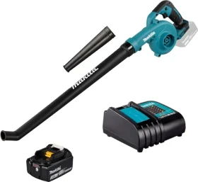 Makita DUB186SFX1 / Aku Fukar na listí / s krátkou a delší koncovkou / 18V / 3.0 Ah (DUB186SFX1)