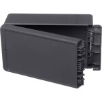 Bopla Bocube B 221309 PC-V0-7024 96015234 Venkovní kryt 125 x 231 x 90 Polykarbonát V0 šedá grafit (RAL 7024) 1 ks