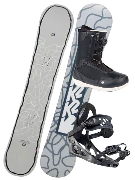 K2 FIRST LITE dámský snowboardový set